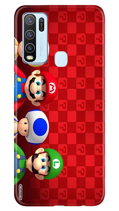 Mario Mobile Back Case for Vivo Y50 (Design - 337)