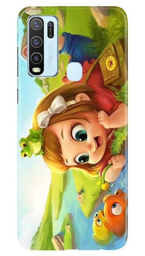 Baby Girl Mobile Back Case for Vivo Y50 (Design - 339)