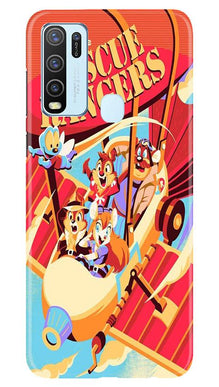 Rescue Rangers Mobile Back Case for Vivo Y50 (Design - 341)