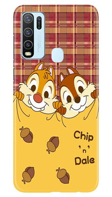Chip n Dale Mobile Back Case for Vivo Y30 (Design - 342)