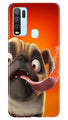 Dog Mobile Back Case for Vivo Y30 (Design - 343)