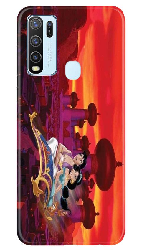 Aladdin Mobile Back Case for Vivo Y30 (Design - 345)