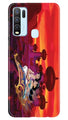 Aladdin Mobile Back Case for Vivo Y50 (Design - 345)