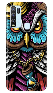 Owl Mobile Back Case for Vivo Y50 (Design - 359)
