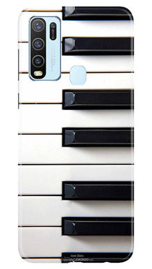 Piano Mobile Back Case for Vivo Y30 (Design - 387)