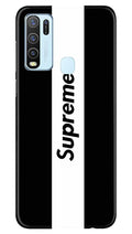 Supreme Mobile Back Case for Vivo Y30 (Design - 388)