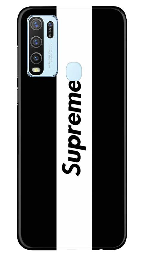Supreme Mobile Back Case for Vivo Y50 (Design - 388)