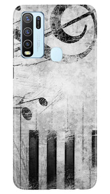 Music Mobile Back Case for Vivo Y50 (Design - 394)