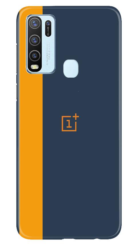 Oneplus Logo Mobile Back Case for Vivo Y50 (Design - 395)