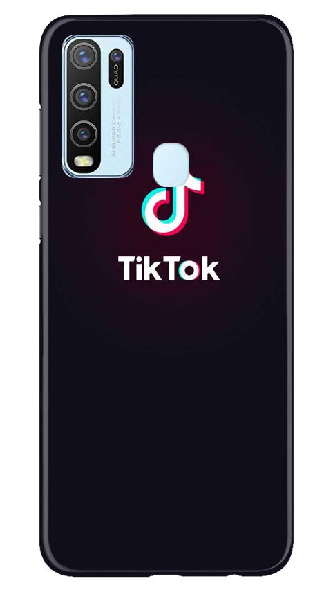Tiktok Mobile Back Case for Vivo Y30 (Design - 396)