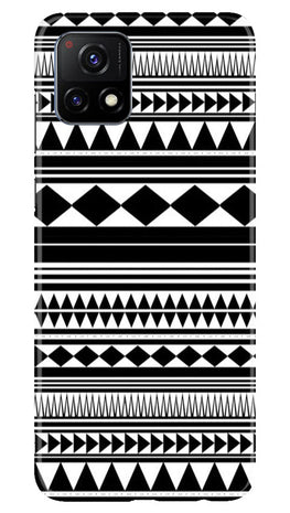 Black white Pattern Case for Vivo Y52s 5G