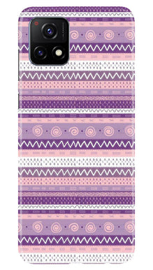 Zigzag line pattern3 Mobile Back Case for Vivo Y52s 5G (Design - 11)