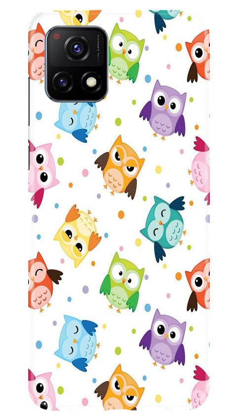 Owl Baground Pattern shore Case for Vivo Y52s 5G