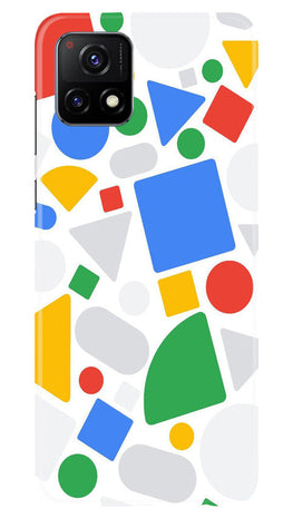 Circul Squar & Tringle Art Case for Vivo Y31s 5G