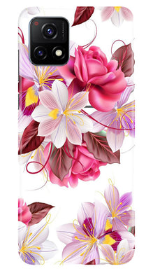 Beautiful flowers Mobile Back Case for Vivo Y52s 5G (Design - 23)
