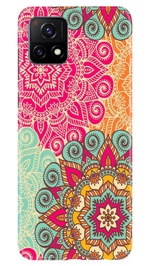 Rangoli art2 Mobile Back Case for Vivo Y31s 5G (Design - 29)