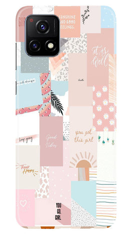 Shinny Blue Background Case for Vivo Y31s 5G