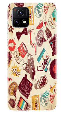 Vintage Mobile Back Case for Vivo Y31s 5G (Design - 35)