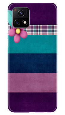 Purple Blue Mobile Back Case for Vivo Y52s 5G (Design - 37)