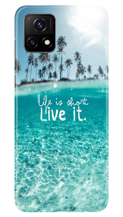 Life is short live it Case for Vivo Y52s 5G
