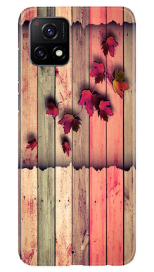 Wooden look2 Mobile Back Case for Vivo Y52s 5G (Design - 56)