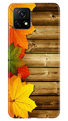 Wooden look3 Mobile Back Case for Vivo Y31s 5G (Design - 61)