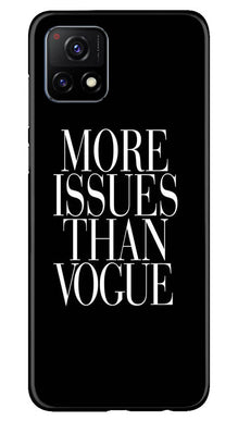 More Issues than Vague Mobile Back Case for Vivo Y52s 5G (Design - 74)