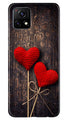 Red Hearts Case for Vivo Y31s 5G