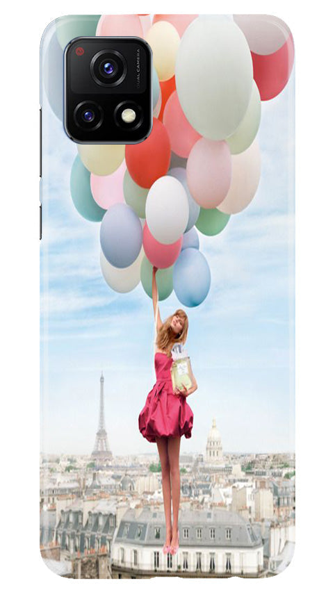 Girl with Baloon Case for Vivo Y52s 5G