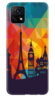 Eiffel Tower2 Mobile Back Case for Vivo Y52s 5G (Design - 91)