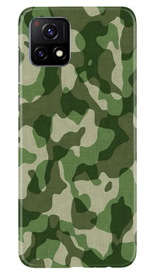 Army Camouflage Mobile Back Case for Vivo Y52s 5G  (Design - 106)