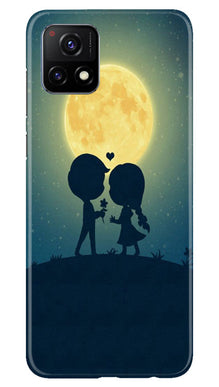 Love Couple Mobile Back Case for Vivo Y31s 5G  (Design - 109)