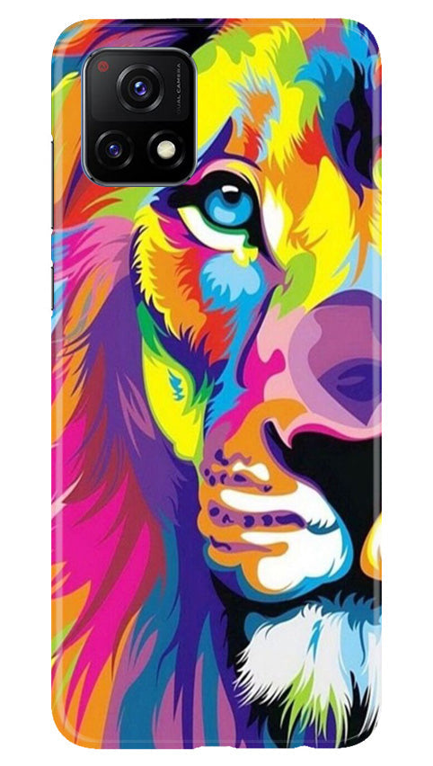 Colorful Lion Case for Vivo Y31s 5G  (Design - 110)