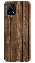 Wooden Look Case for Vivo Y52s 5G  (Design - 112)