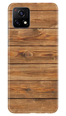 Wooden Look Mobile Back Case for Vivo Y52s 5G  (Design - 113)