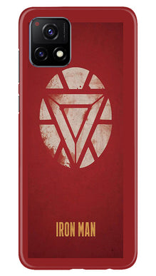 Iron Man Superhero Mobile Back Case for Vivo Y52s 5G  (Design - 115)