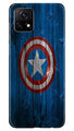 Captain America Superhero Case for Vivo Y31s 5G  (Design - 118)