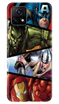 Avengers Superhero Case for Vivo Y52s 5G  (Design - 124)