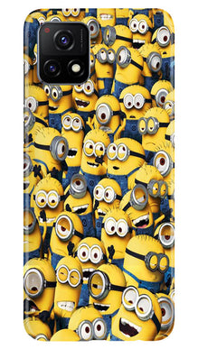 Minions Mobile Back Case for Vivo Y31s 5G  (Design - 126)