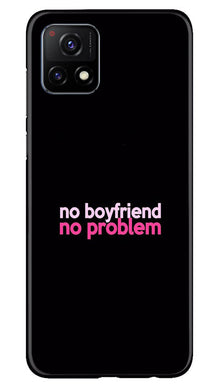 No Boyfriend No problem Mobile Back Case for Vivo Y52s 5G  (Design - 138)