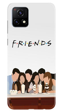 Friends Mobile Back Case for Vivo Y31s 5G (Design - 169)