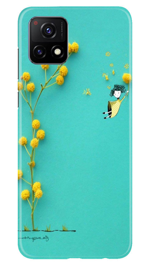 Pink Pattern Case for Vivo Y31s 5G (Design No. 184)