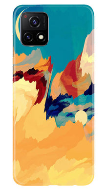 Modern Art Mobile Back Case for Vivo Y31s 5G (Design - 204)