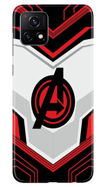 Ironman Captain America Mobile Back Case for Vivo Y52s 5G (Design - 223)