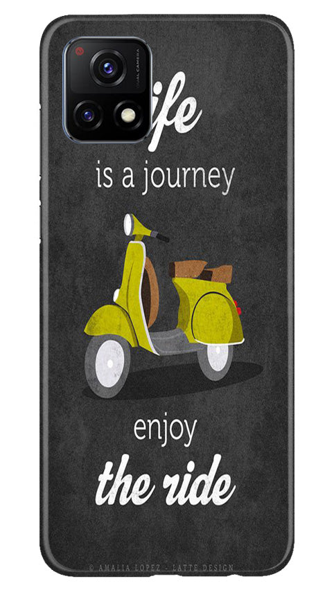 Vintage Scooter Case for Vivo Y31s 5G (Design No. 229)
