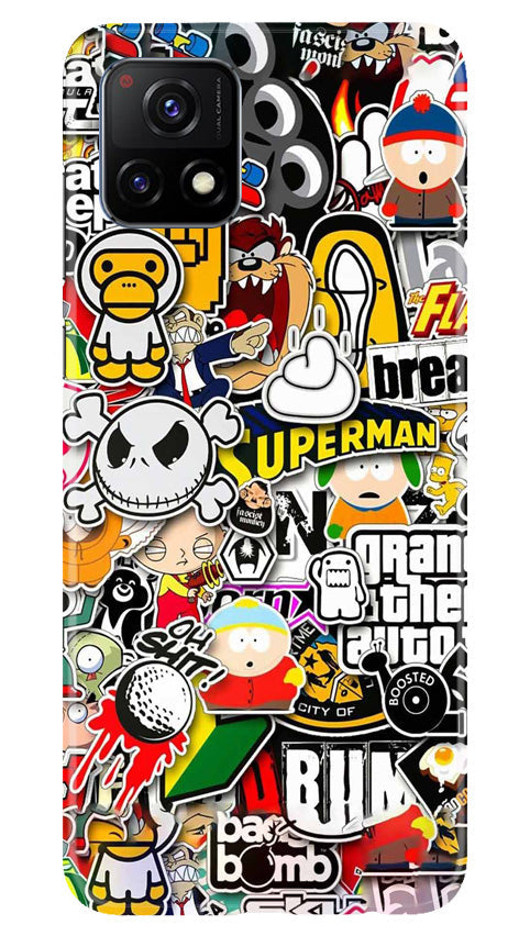 Panda Mobile Back Case for Vivo Y52s 5G (Design - 281)