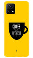 Coffee Optimism Mobile Back Case for Vivo Y31s 5G (Design - 313)