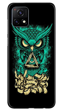 Owl Mobile Back Case for Vivo Y52s 5G (Design - 317)