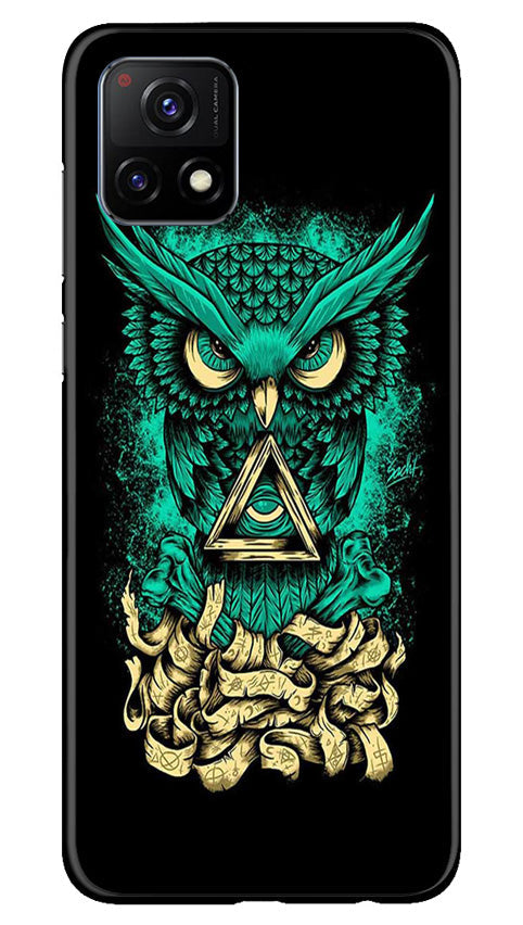 Owl Mobile Back Case for Vivo Y31s 5G (Design - 317)
