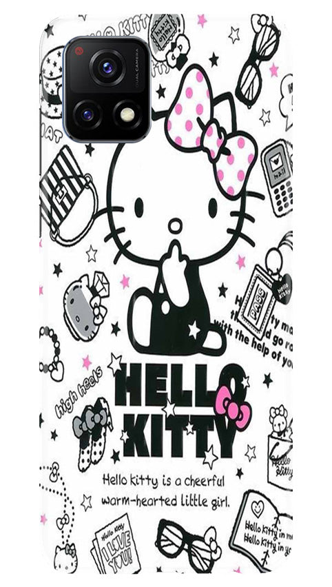 Hello Kitty Mobile Back Case for Vivo Y31s 5G (Design - 320)